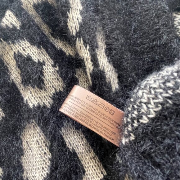 Anthropologie Akemi + Kin Louise Leopard Print Cardigan Sweater - Picture 10 of 10